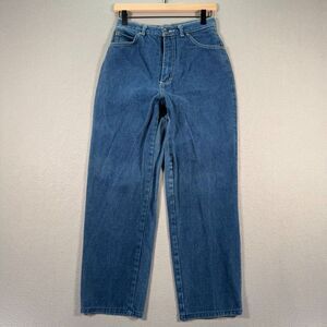Vintage Taboo‎ Jeans Womens 11 Blue Medium Wash Mom Straight Leg Denim Stretch